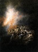 Francisco de Goya Fire at Night Germany oil painting artist